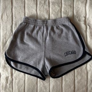 Brandy Melville Chicago sweat shorts.